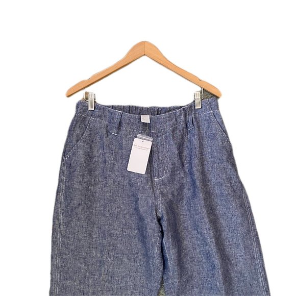 Soft Surroundings Linen Wide Leg Pants Women's Size L - Picture 5 of 15